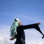 Tia Rikki performs at Arlington’s first-ever Pride celebration on Saturday, June 4, 2022. (Olivia Vanni / The Herald)