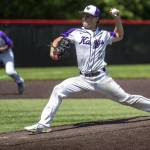 Scenes during a game between Mountlake Terrace and Lake Washington at Bannerwood Park in Bellevue on Saturday May 20, 2023. Lake Washington won, 6-0. (Annie Barker / The Herald)