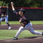 Scenes during a game between Mountlake Terrace and Lake Washington at Bannerwood Park in Bellevue on Saturday May 20, 2023. Lake Washington won, 6-0. (Annie Barker / The Herald)