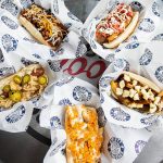 A selection of the Opponent Dogs at the Everett AquaSox stadium on Wednesday, May 24, 2023 in Everett, Washington. (Olivia Vanni / The Herald)