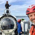 John Lundin went on a 90-minute test dive to the bottom of Puget Sound in 2019 on the OceanGate submersible Cyclops as an invited guest. Lundin owns Bluewater Organic Distilling and was a business neighbor and friend to OceanGate and CEO Stockton Rush. (Photo courtesy John Lundin)