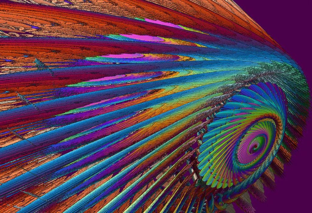 Head Streaming by digital artist Anne Prather, at Gallery North in Edmonds during July.