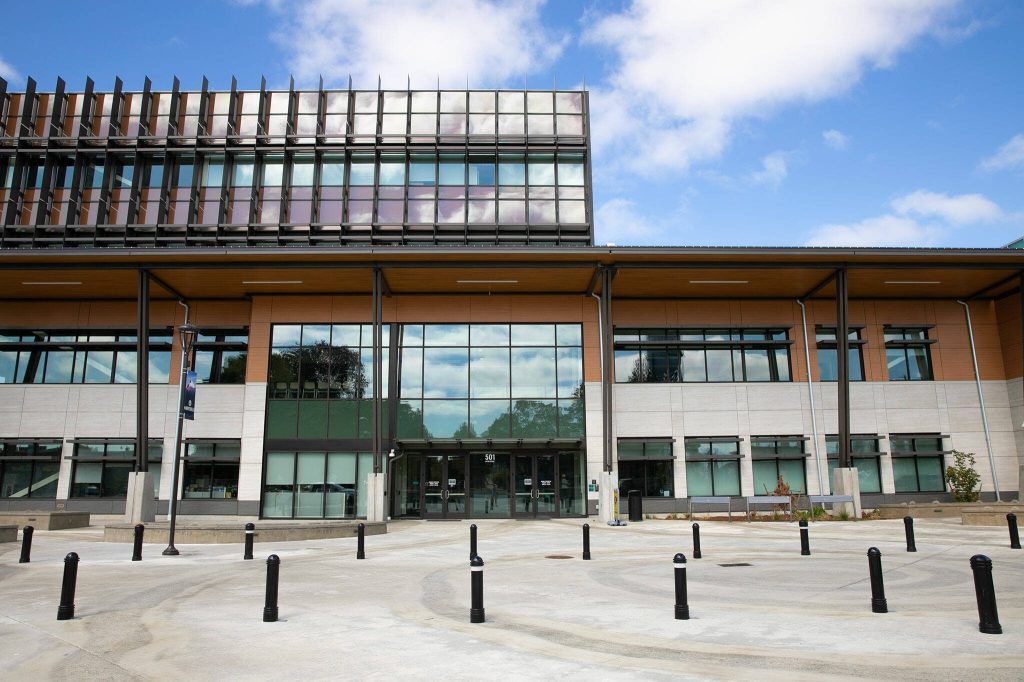 The Marysville Civic Center on Friday, June 30, 2023, in Marysville, Washington. (Ryan Berry / The Herald)