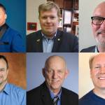 Top (L-R): Alan Rubio, Brian Travis, Patrick Peck. Bottom (L-R): Jack Broyles Jr., Larry Jones, Mike Pivec