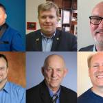 Top (L-R): Alan Rubio, Brian Travis, Patrick Peck. Bottom (L-R): Jack Broyles Jr., Larry Jones, Mike Pivec