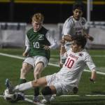 Archbishop Murphys Gabe Herrera (10). (Annie Barker / The Herald)