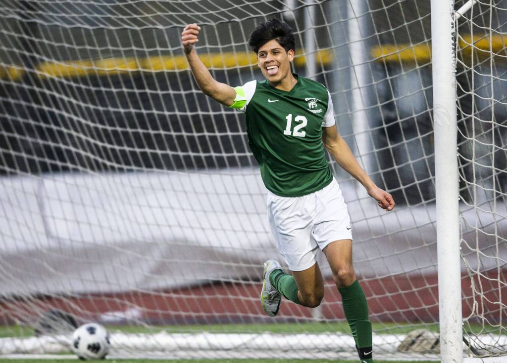 Edmonds-Woodways Victor Ibarra. (Olivia Vanni / The Herald)