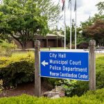Monroe City Hall on Monday, July 17, 2023 in Monroe, Washington. (Olivia Vanni / The Herald)