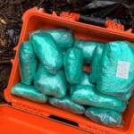 Federal agents seized many pounds of meth and heroin, along with thousands of suspected fentanyl pills, at a 10-acre property east of Arlington in mid-December 2020. (U.S. Attorney's Office)