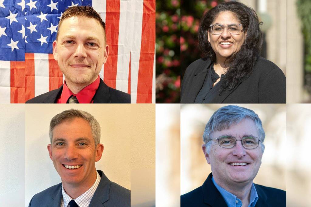 Top (L-R): Bill Wheeler Jr., Demi Chatters; Bottom (L-R): Brian Hennessy, Scott Bader