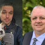 Left, Christopher Garnett, right Bob Hagglund (Photo provided)