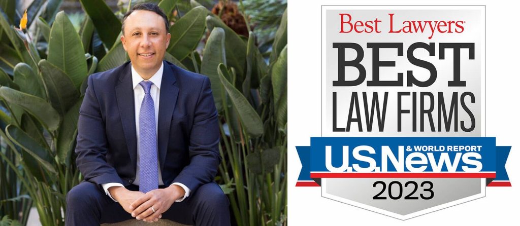 Christopher Walton, founder and managing partner of Walton Law. The firm was named one of the best law firms by U.S. News & World Report.