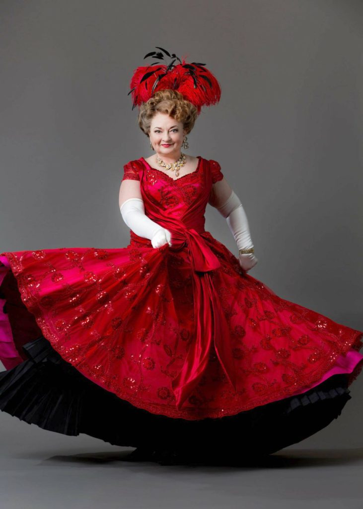 Bobbi Kotula in Hello, Dolly! at Village Theatre in Everett. (Angela Sterling)