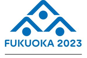 2023 World Aquatics Championships logo.