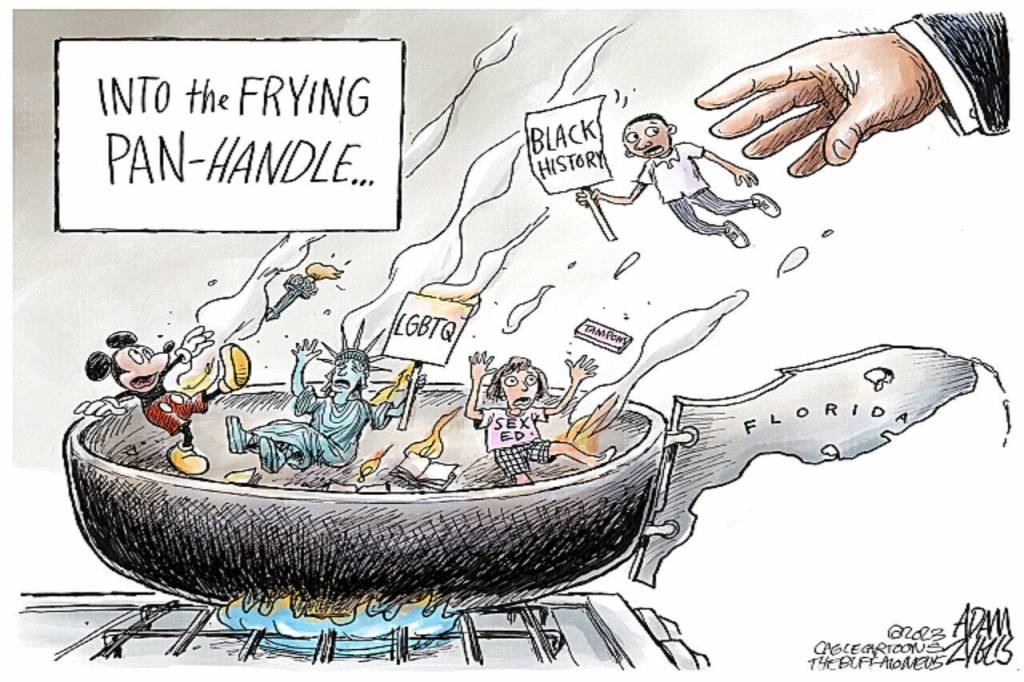 July 22, 2023: DeSantis Anti-Woke Campaign