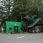 Espresso Chalet, seen here on Saturday, July 8, 2023, on U.S. 2, was a filming location for the 1987 film Harry and the Hendersons near Index, Washington. (Ryan Berry / The Herald)