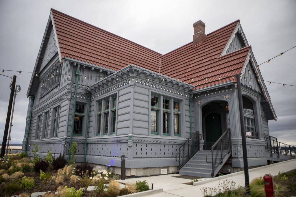 The Muse Whiskey and Coffee in Everett, Washington on Monday, July 24, 2023. (Annie Barker / The Herald)