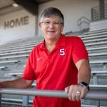Mark Perry, who recently retired as athletic director at Snohomish High School. Perry spent years as an assistant and head coach for the football and boys wrestling teams before taking over as athletic director in 2013. He worked for Snohomish High School in different positions for more than 40 years. (Olivia Vanni / The Herald)