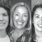 From left: Sherri Larkin, Monica Weber, Sarah Adams