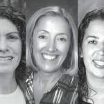 From left: Sherri Larkin, Monica Weber, Sarah Adams