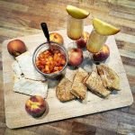 Pastry Chef Nikol Nakamura’s fresh peach compote is great alone, in a drink, on a sandwich or as part of a dessert. (Tulalip Resort Casino)