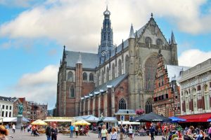 Haarlem’s market square (Grote Markt) is always buzzing with activity. (Rick Steves' Europe)