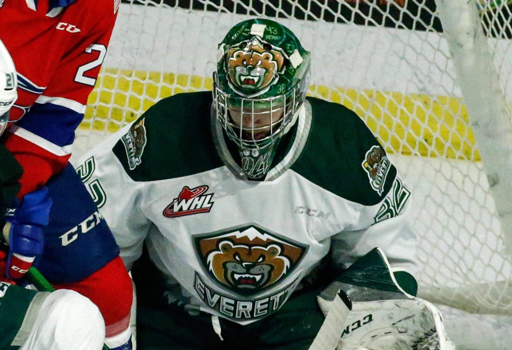 Dustin Wolf. (Kevin Clark / The Herald)