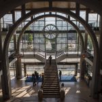 The train departs Everett Station around 10 every morning for the five-hour trip to Portland, Oregon. (Annie Barker / The Herald)