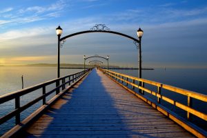 White Rock Pier, at 1,540 feet in British Columbia, claims to be the longest in Canada. (Dreamstime/TNS)
