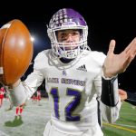 Lake Stevens quarterback Kolton Matson (Ryan Berry / The Herald)