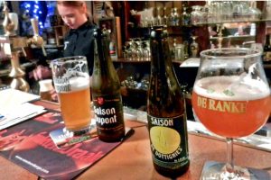 In Belgium, each type of beer has its own glass – whether wide, tall, or fluted – to show off its distinct qualities.