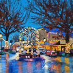 A painting by Cheryl Hufnagel, one of three featured artists for October at Gallery North in Edmonds.