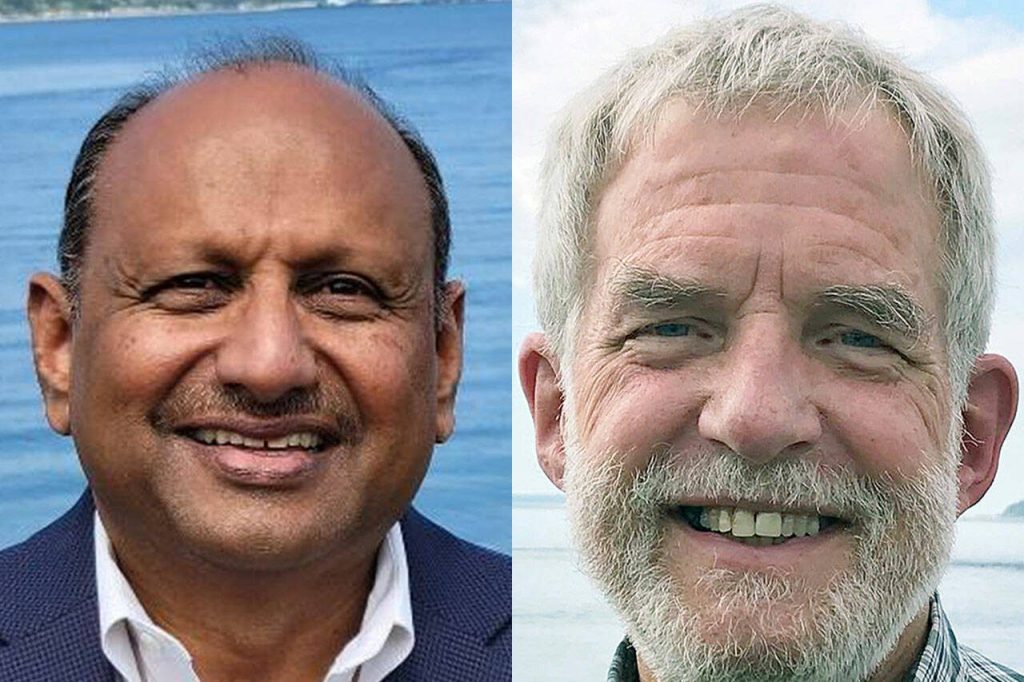 Ashvin Sanghvi, left, and Richard Emery