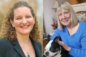 Megan Dunn, left, and Georgia Fisher