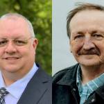 Bob Hagglund, left, and Dave Somers, right