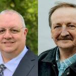 Bob Hagglund, left, and Dave Somers, right