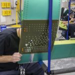 Pathfinder employees work on different airplane parts at Pathfinder Manufacturing on Tuesday, Oct. 10, 2023 in Everett, Washington. (Olivia Vanni / The Herald)
