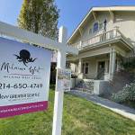 Condo for sale on California Street in Everett in April. (Sue Misao / The Herald)