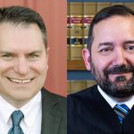 Brett Rogers, left, and Miguel M. Duran