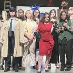 The cast of Clue, staged by students at Marysville Pilchuck and Marysville Getchell high schools. (Photo provided by Roy Klementsen)