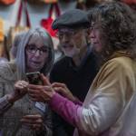 People look at election results for Snohomish County at 230 Ave B. in Snohomish, Washington on Tuesday, Nov. 7, 2023. (Annie Barker / The Herald)