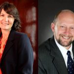 Maygen Hetherington, left, and John Kartak