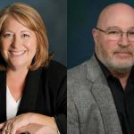 Barb Tolbert, left, and Don Vanney