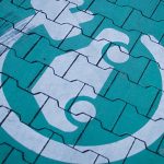 Car charging sign painted on the ground. electric vehicles ev