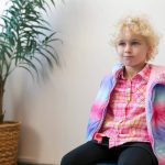Emmae thinks about a a question during an interview with the Herald on Monday, Nov. 20, 2023, at Jackson Elementary School in Everett, Washington. (Ryan Berry / The Herald)