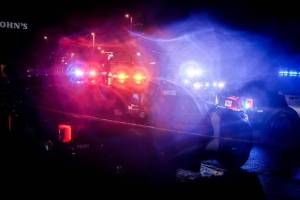 Everett Police respond to a midnight shooting that left one dead Nov. 22, 2023, in Everett, Washington. The shooting suspect is in custody and their bail hearing is Friday. (Photo provided by the Everett Police Department)