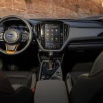 Large graphics on the display screen help make the Subaru Crosstrek Wilderness multimedia system easy to use. (Subaru)