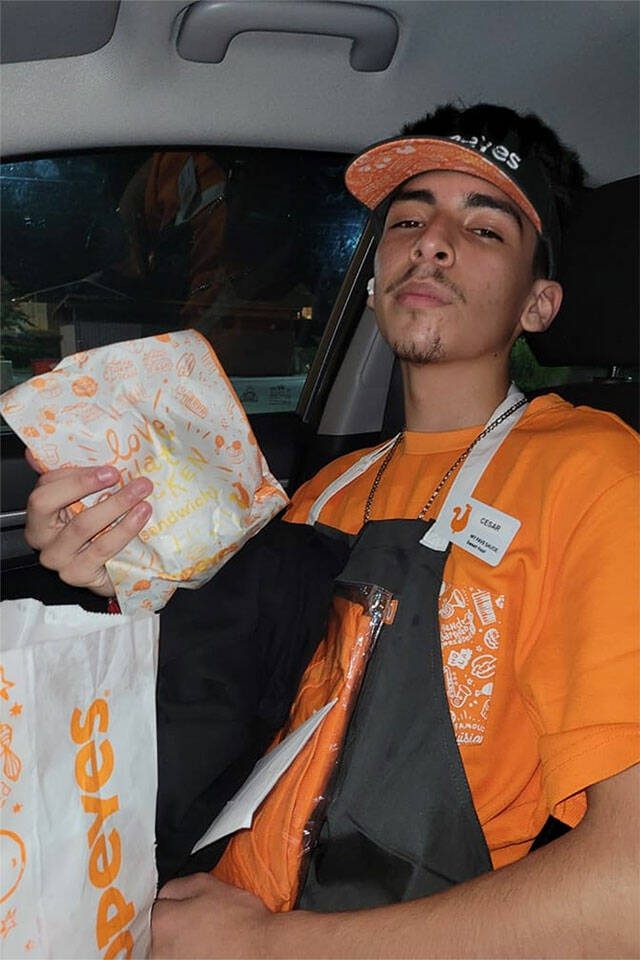 This undated photo shows 17-year-old Cesar Sanchez, who was gunned down early Sunday, Nov. 26, 2023, at Henry M. Jackson Park in Everett. (Provided photo)