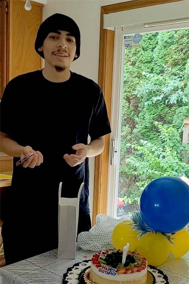 Cesar Sanchez celebrates his birthday Aug. 8. He who was gunned down early Nov. 26 at Henry M. Jackson Park in Everett. (Provided photo)