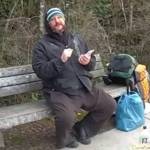 Henry King sits on a bench he often spent time on between the Boulevard Park and Taylor Dock boardwalks in Bellingham, Washington. (Photo courtesy of Bellingham Police Department)